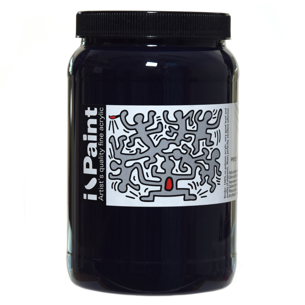 Acrylic paint I-Paint - Renesans - 11, Prussian Blue, 500 ml