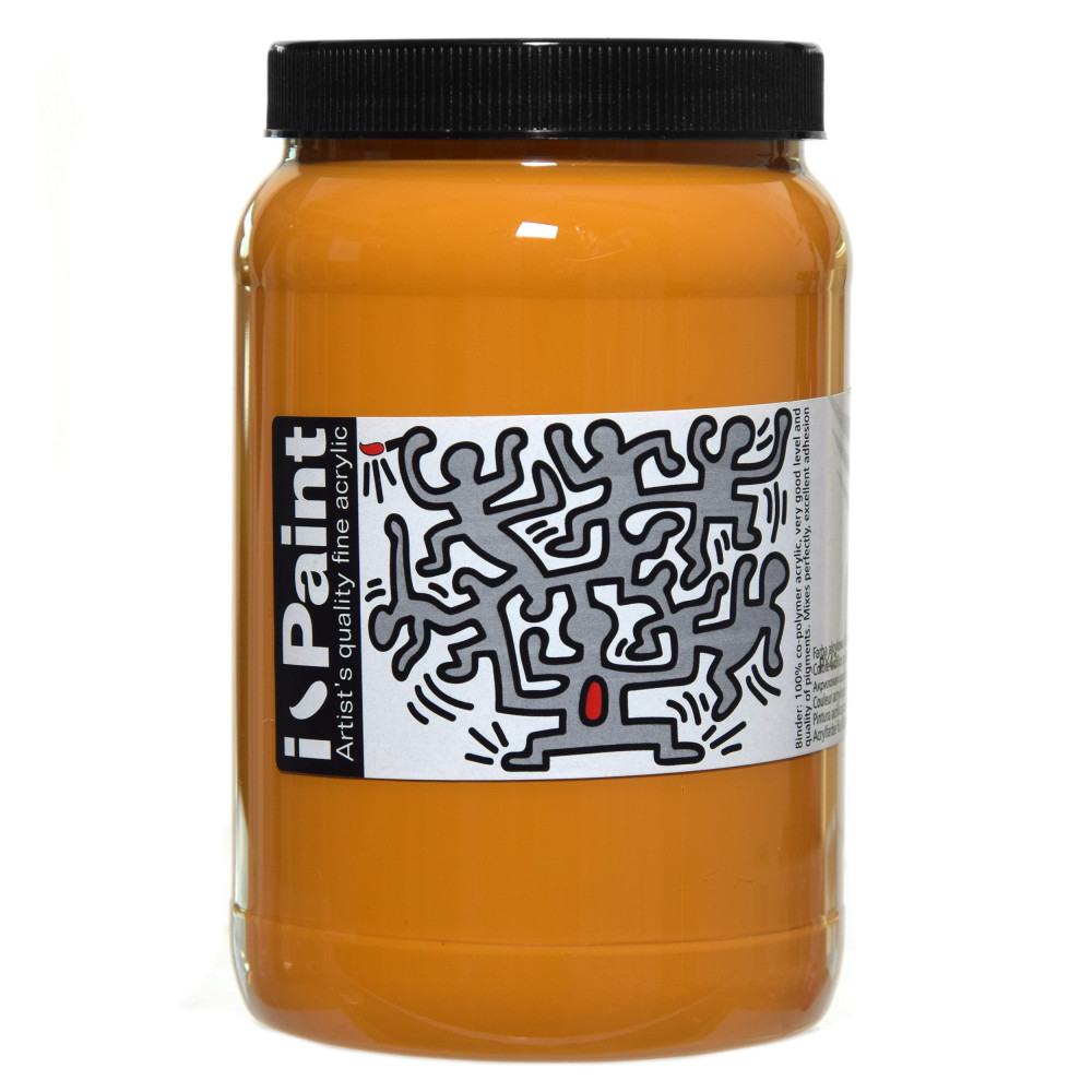 Farba akrylowa I-Paint - Renesans - 12, raw sienna, 500 ml