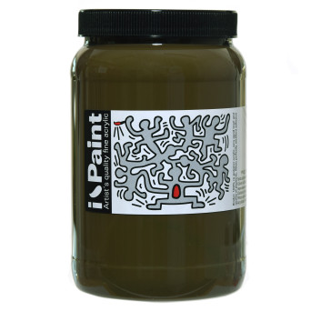 Farba akrylowa I-Paint - Renesans - 17, sap green, 500 ml
