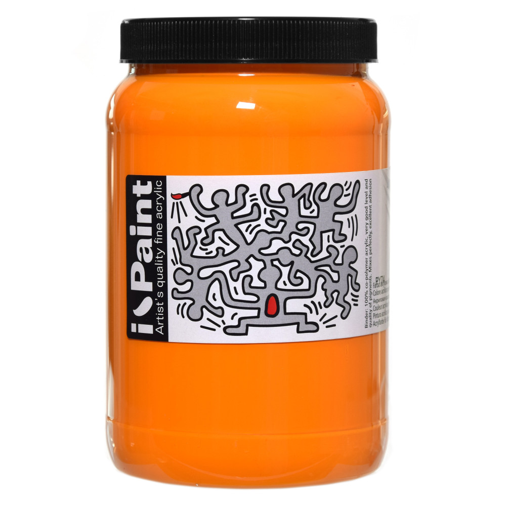 Acrylic paint I-Paint - Renesans - 04, Cadmium Yellow, 500 ml