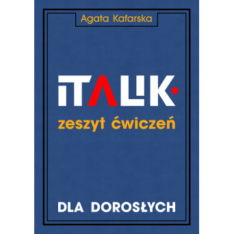 Zeszyt ćwiczeń do kaligrafii dla dorosłych - Agata Kafarska - Italik