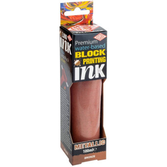 Farba, tusz do linorytu Ink - Essdee - Metallic Bronze, 100 ml