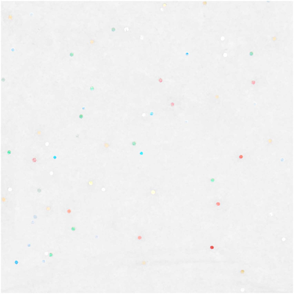 Gift wrapping tissue paper - Paper Poetry - multicolor dots, 5 pcs.
