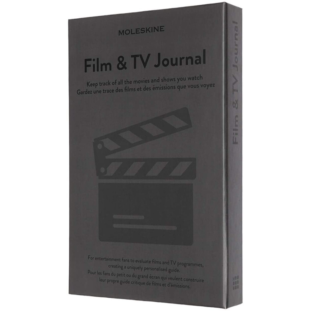 Notes Passion Film & TV Journal - Moleskine - szary 400 stron