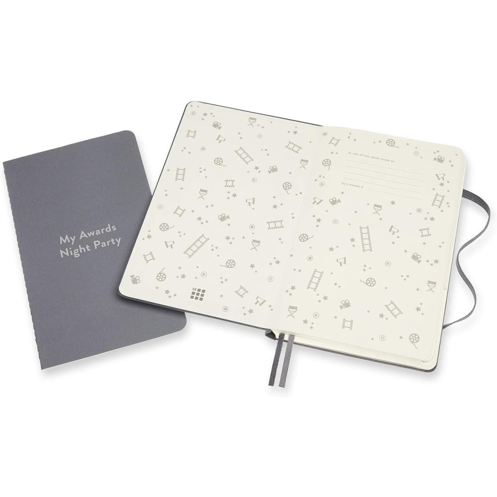 Notes Passion Film & TV Journal - Moleskine - szary 400 stron