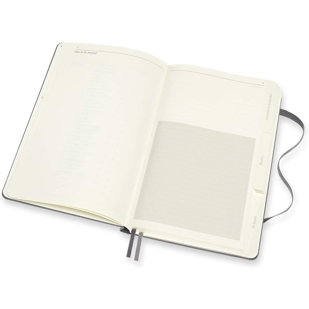 Notes Passion Film & TV Journal - Moleskine - szary 400 stron