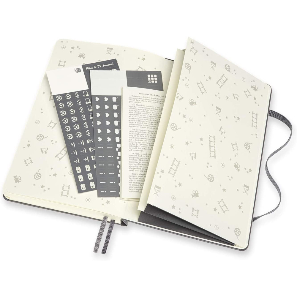 Journal Film & TV - Moleskine - grey 400 pages