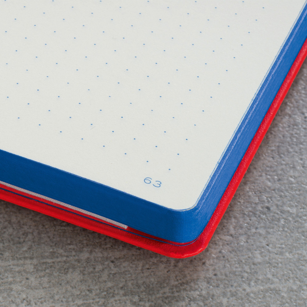 Notebook Bauhaus - Leuchtturm1917 - Lemon, dotted, hard cover, A5