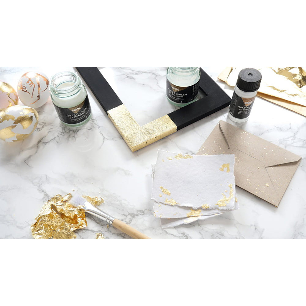 Set of Golden Elegance gilding with leaf metal - Kreul