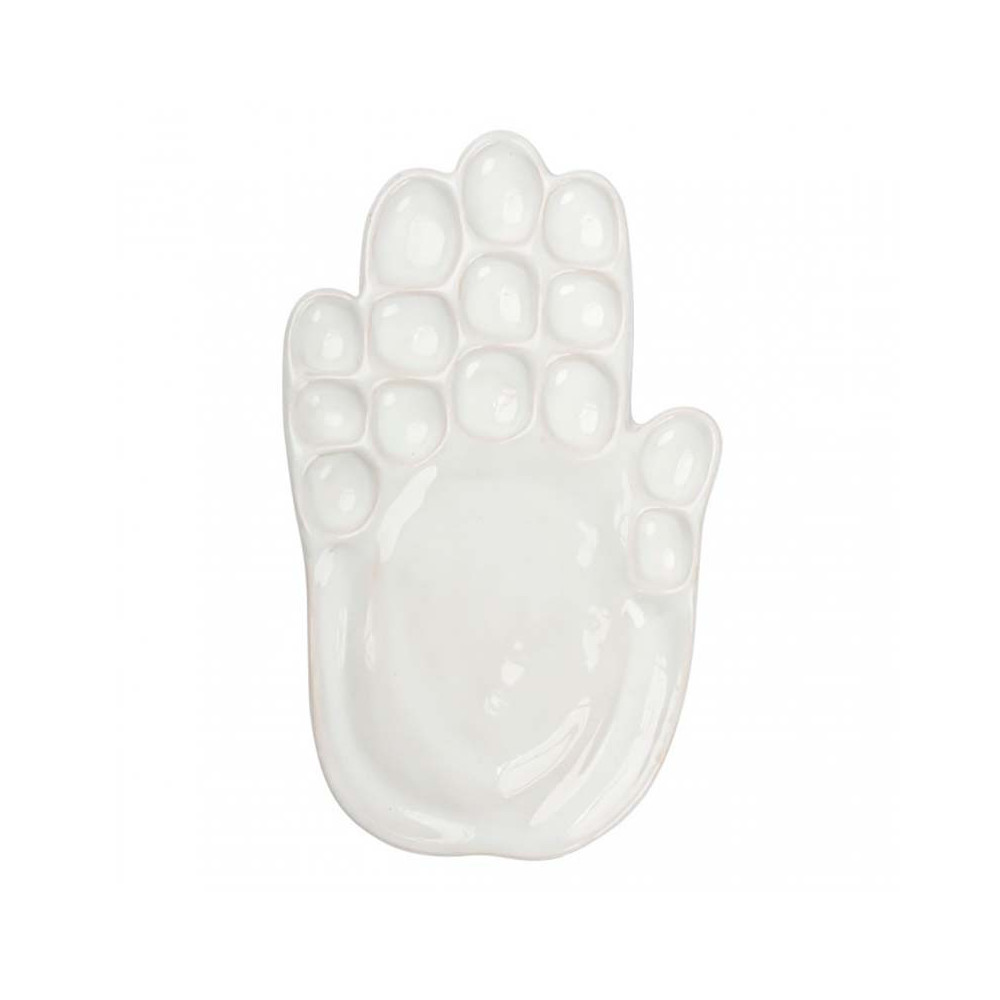 Paletka porcelanowa - Kajolika - Dłoń, 10 x 17 cm