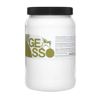 Gesso do farb olejnych i akrylowych - Renesans - transparentne, 500 ml