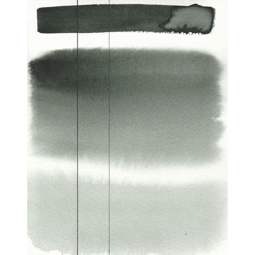 Aquarius watercolor paint - Roman Szmal - 410, Perylene Green Deep, pan