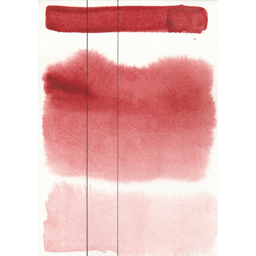 Aquarius watercolor paint - Roman Szmal - 350, Quinacridone Maroon, pan