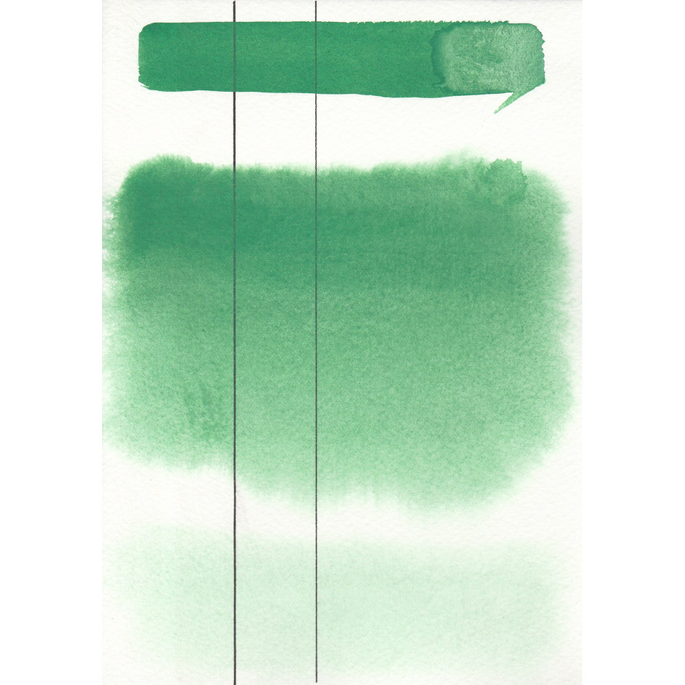 Aquarius watercolor paint - Roman Szmal - 341, Cobalt Green Light, pan