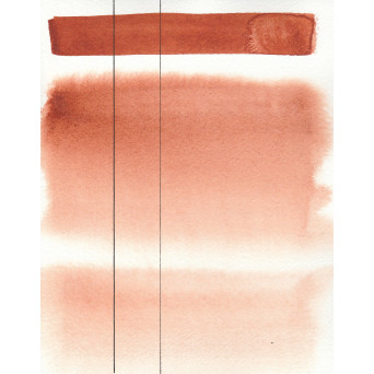 Farba akwarelowa Aquarius - Roman Szmal - 250, Siena palona Monte Amiata, kostka