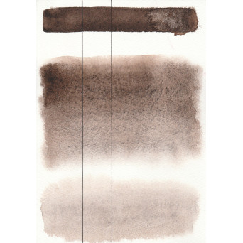 Aquarius watercolor paint - Roman Szmal - 131, Van Dyck Brown, pan