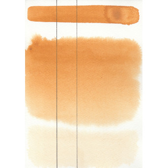 Aquarius watercolor paint - Roman Szmal - 108, Natural Siena Light, pan