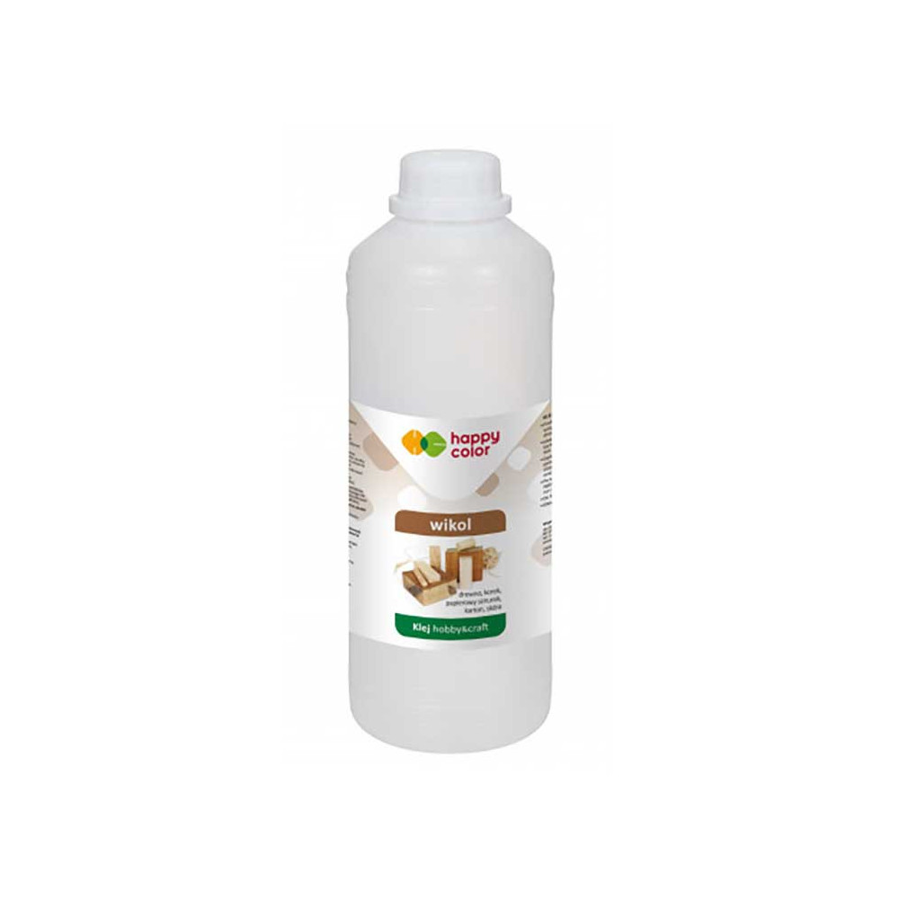 Klej Wikol Premium w butelce - Happy Color - 1000 g