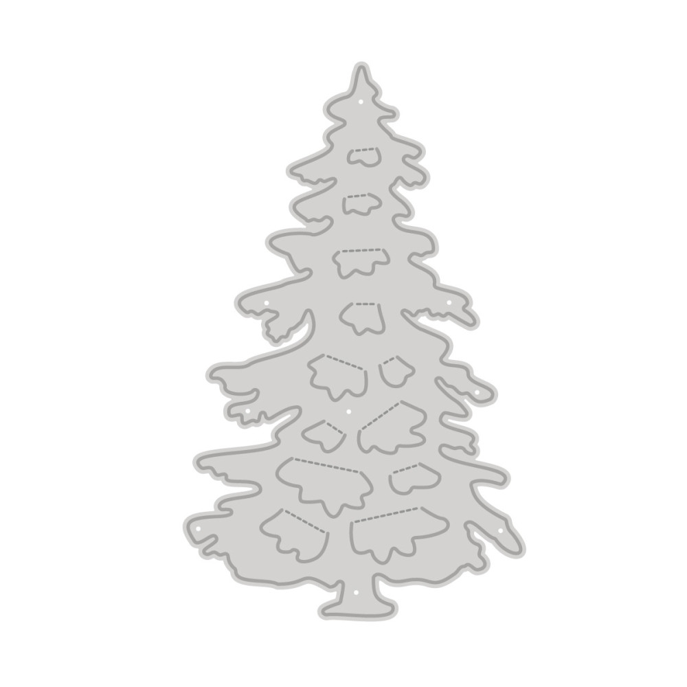 Wykrojnik - DpCraft - Choinka 3D
