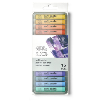 Zestaw pasteli suchych Soft Pastel - Winsor & Newton - 15 kolorów