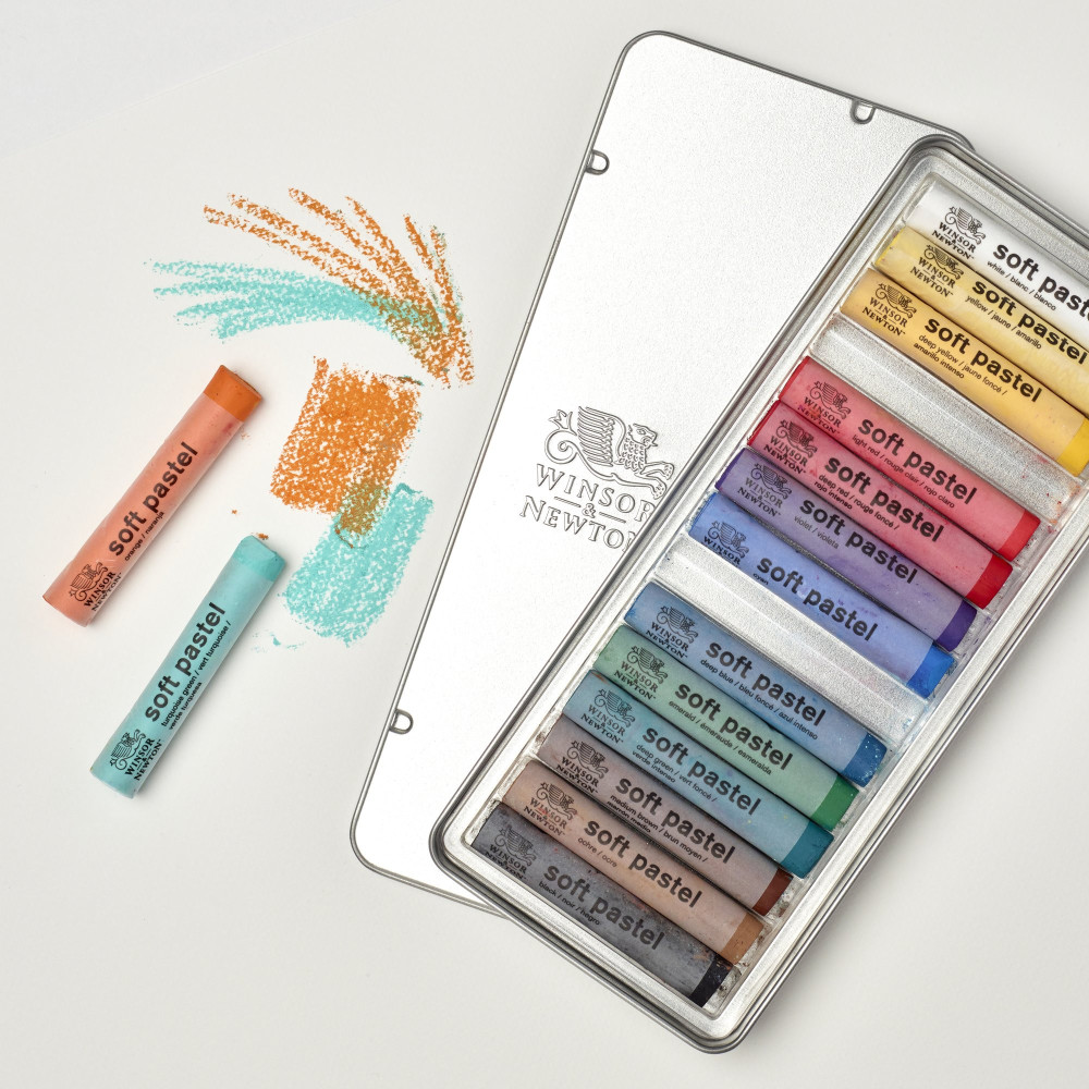 Set of Soft pastels - Winsor & Newton - 15 colors