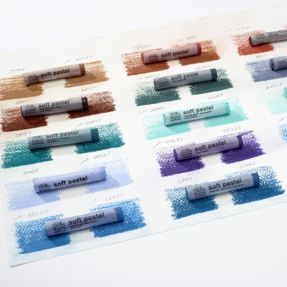 Zestaw pasteli suchych Soft Pastel - Winsor & Newton - 15 kolorów