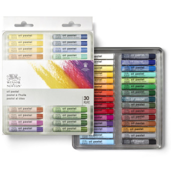 Zestaw pasteli olejnych Oil Pastel - Winsor & Newton - 30 kolorów