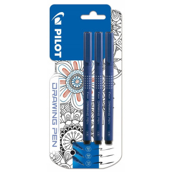 Zestaw cienkopisów Drawing Pen - Pilot - 3 szt.