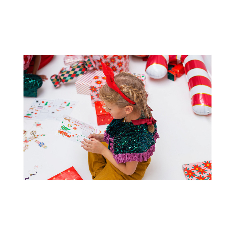Christmas stickers - Winter Forest, 20 pcs