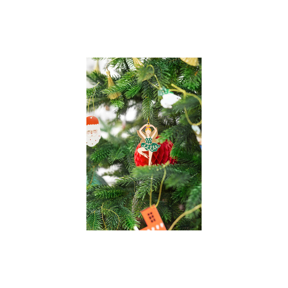 Hanging decoration, Ballerina - 5 x 10 cm