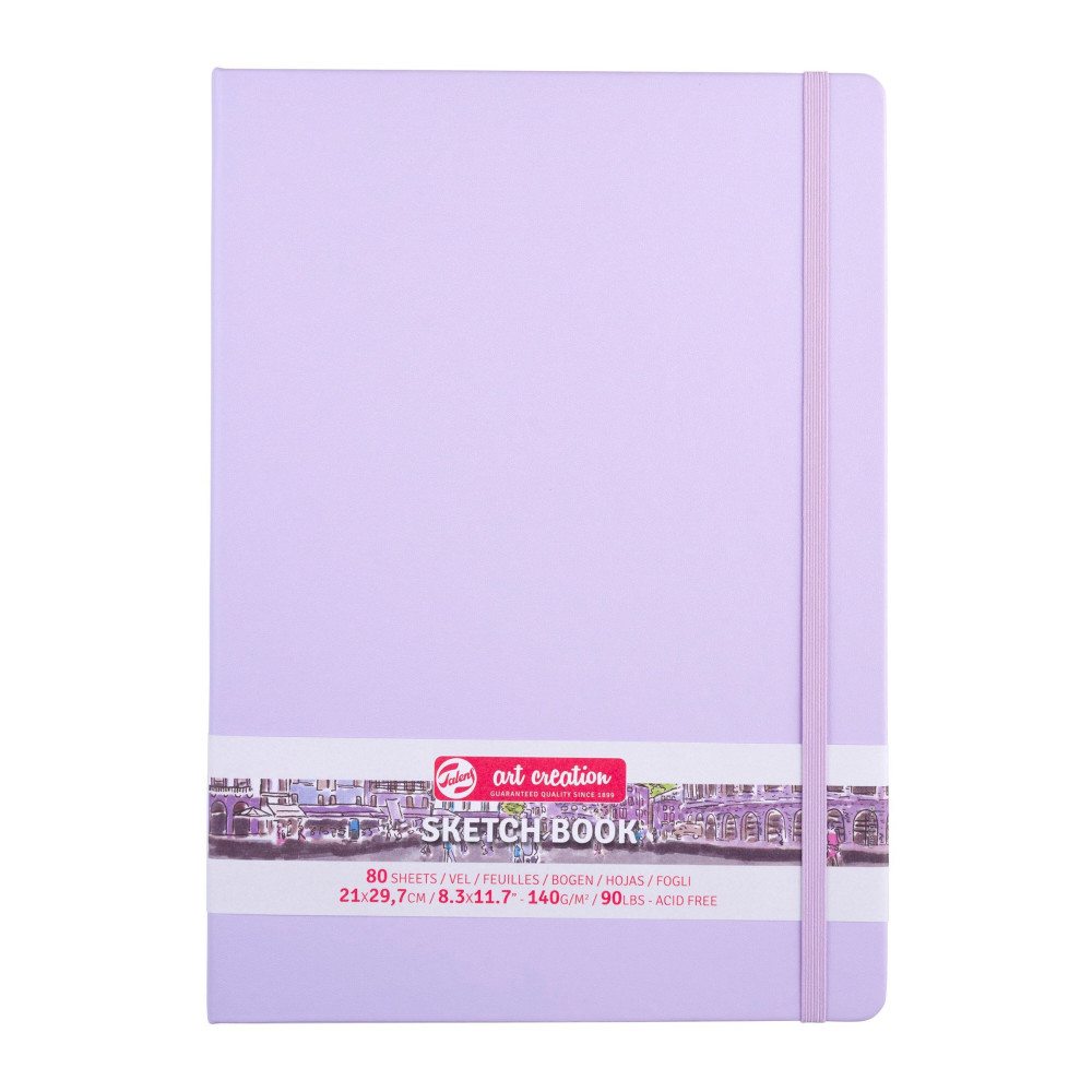 Szkicownik 21 x 30 cm - Talens Art Creation - Pastel Violet, 140 g, 80 ark.