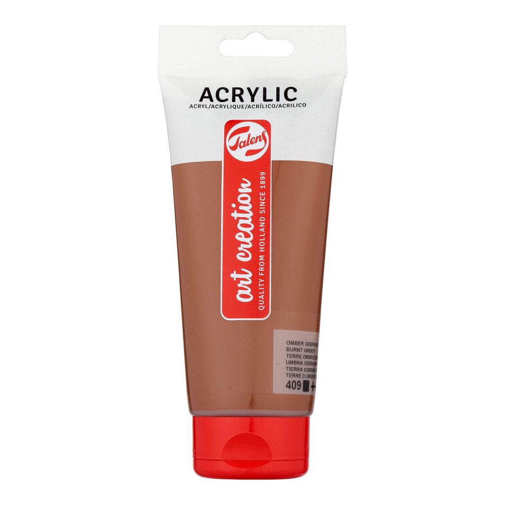 Farba akrylowa - Talens Art Creation - Burnt Umber, 200 ml