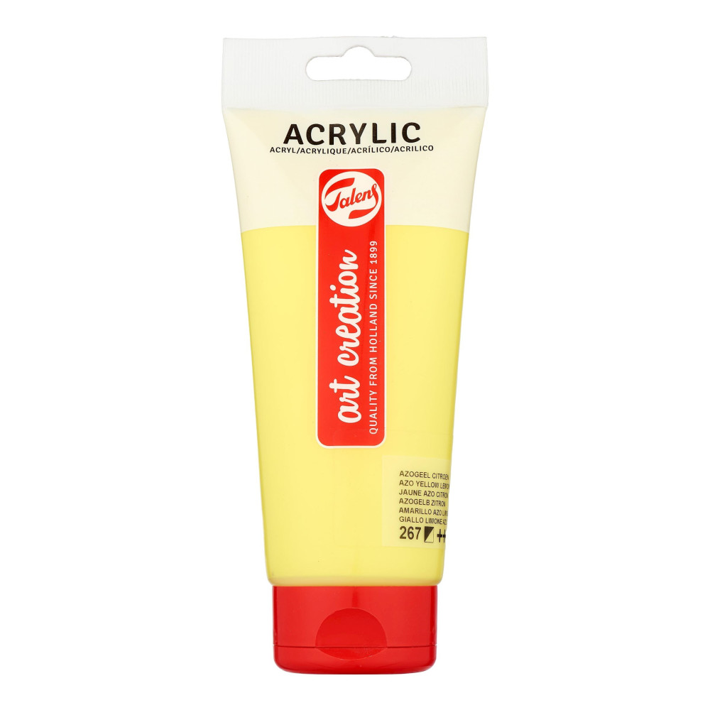 Acrylic paint in tube - Talens Art Creation - Azo Yellow Lemon, 200 ml