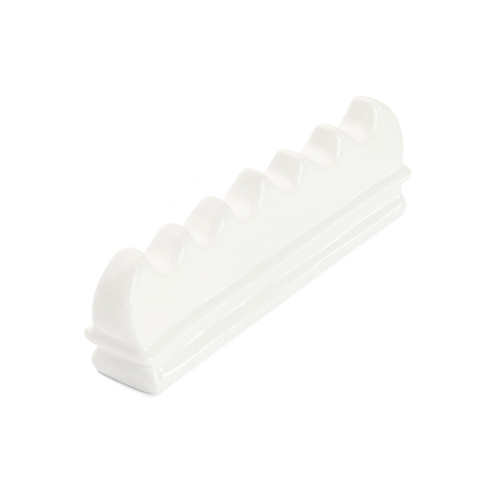 Podpórka porcelanowa do pędzli - Renesans - 16 x 5 x 1,3 cm