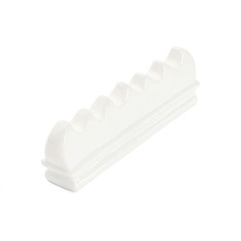 Podpórka porcelanowa do pędzli - Renesans - 16 x 5 x 1,3 cm