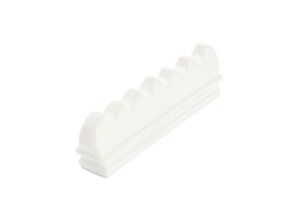 Podpórka porcelanowa do pędzli - Renesans - 16 x 5 x 1,3 cm