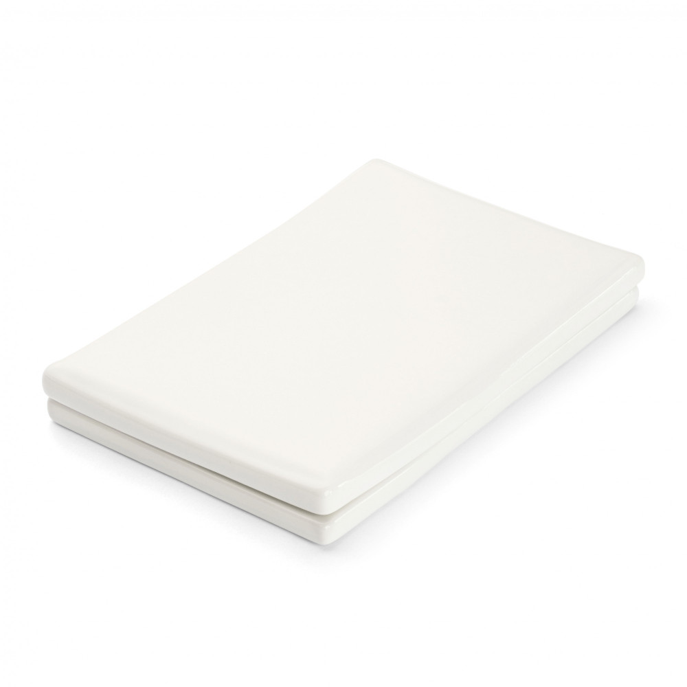 Porcelain painting palette with lid - Renesans - rectangular, 22 wells