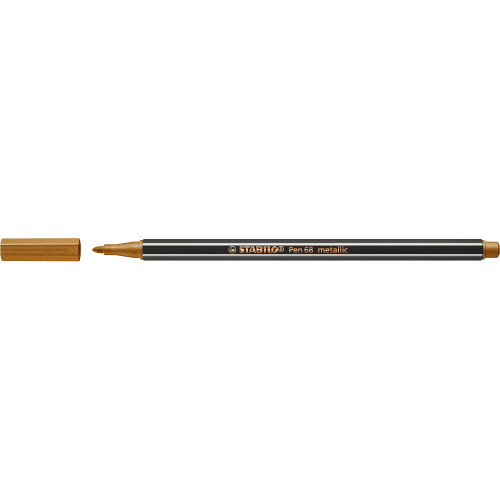 Flamaster Pen 68 - Stabilo - miedziany metaliczny, nr 820