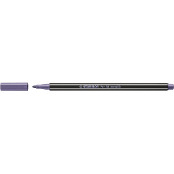 Flamaster Pen 68 - Stabilo - fioletowy metaliczny, nr 855