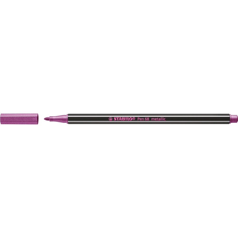 Flamaster Pen 68 - Stabilo - różowy metaliczny, nr 856