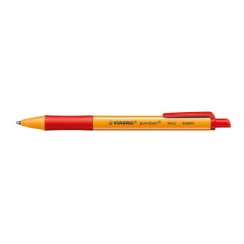 Pointball pen - Stabilo - red, 0,5 mm