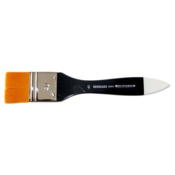 Flat, synthetic, 8044 series brush - Renesans - 40 mm