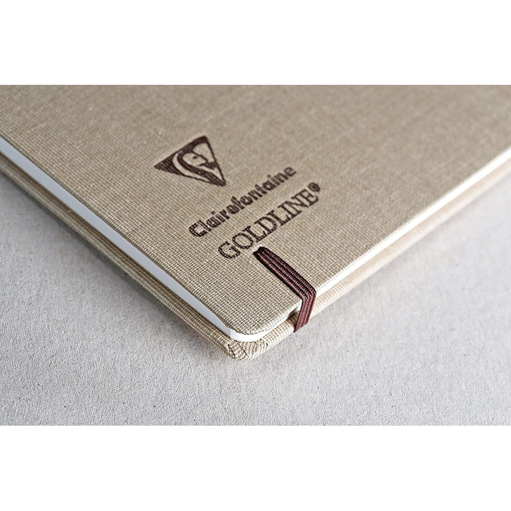 Szkicownik Goldline - Clairefontaine - naturalny, 20 x 20 cm, 180 g, 32 ark.