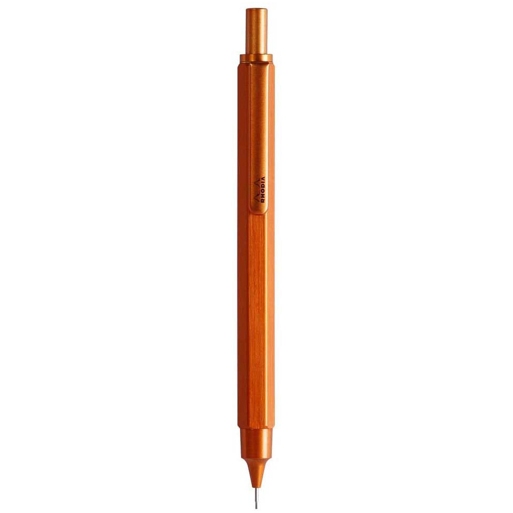 Mechanical pencil scRipt - Rhodia - orange, 0,5 mm