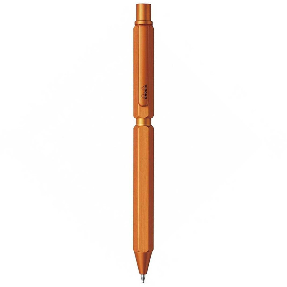 Multipen scRipt 3in1, 2 ballpoint pens + 1 pencil - Rhodia - orange, 0,5 mm