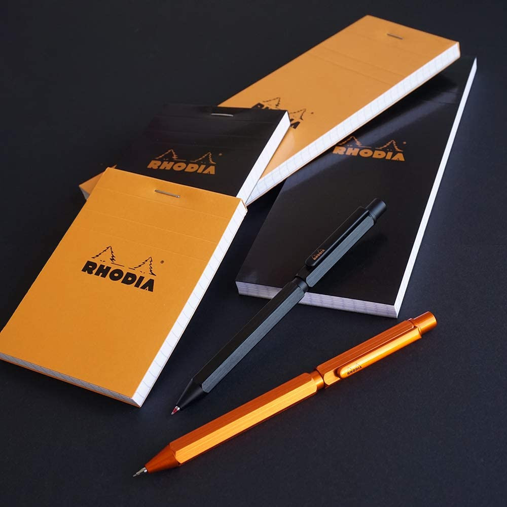 Multipen scRipt 3in1, 2 ballpoint pens + 1 pencil - Rhodia - black, 0,5 mm