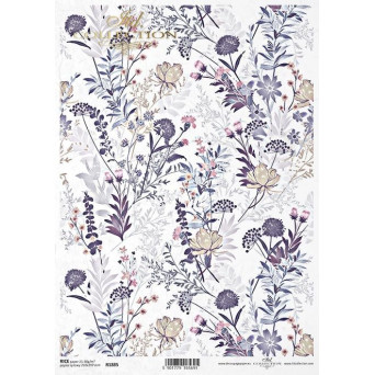 Papier do decoupage A4 - ITD Collection - ryżowy, R1885