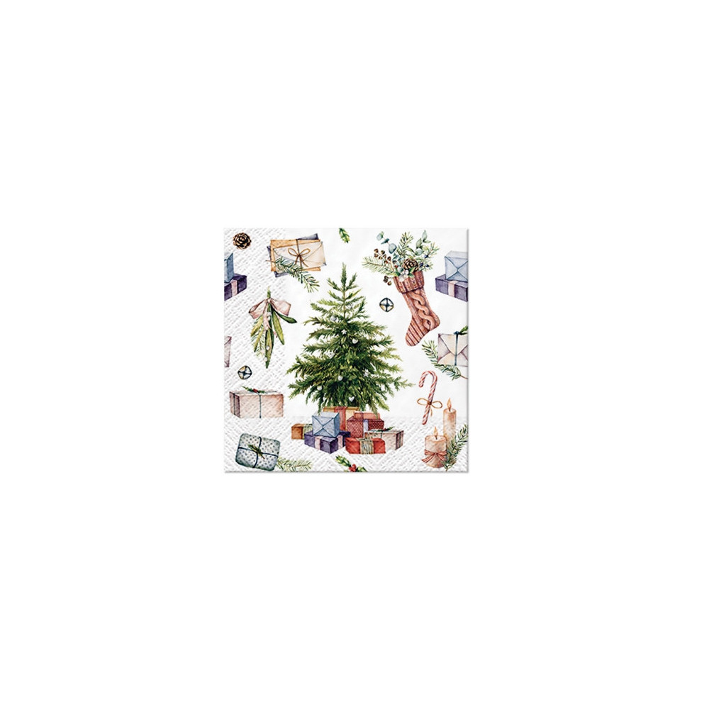 Serwetki ozdobne - Paw - Christmas at Home, 20 szt.