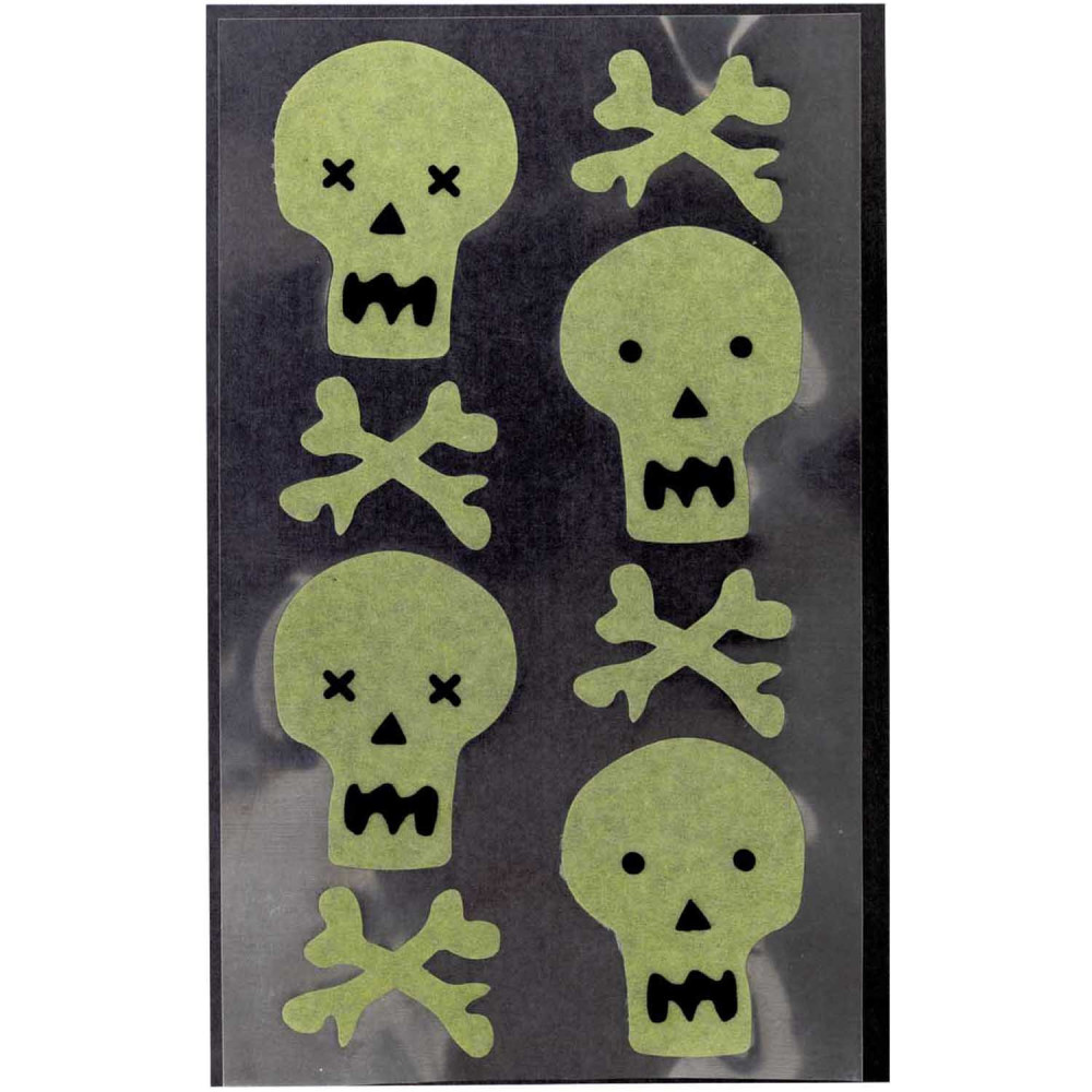 Halloween Washi stickers - Paper Poetry - Skulls, 32 pcs