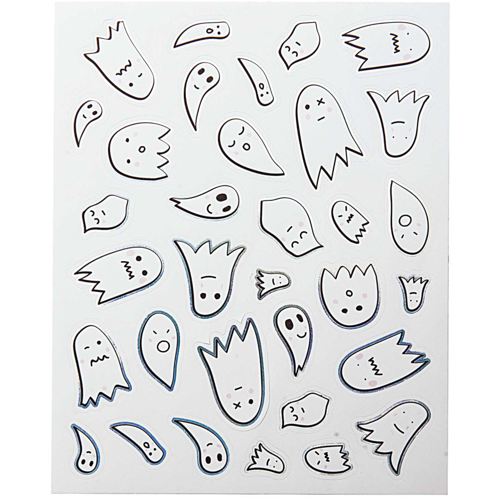 Naklejki halloweenowe - Paper Poetry - 260 szt.